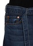  - SACAI - Wide Leg Belted Denim Jeans