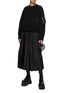 Figure View - Click To Enlarge - SACAI - Cargo Pocket Pleated Midi Skirt