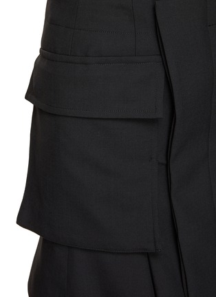  - SACAI - Asymmetrical Suiting Skirt