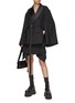 Figure View - Click To Enlarge - SACAI - Asymmetrical Suiting Skirt