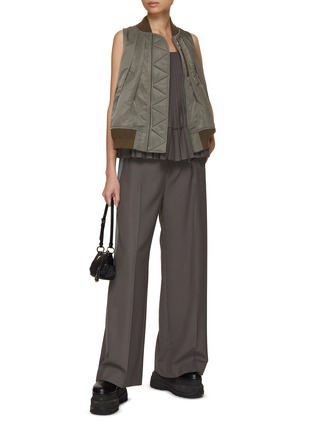 Figure View - Click To Enlarge - SACAI - Sporty Zip Up Vest