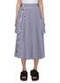Main View - Click To Enlarge - SACAI - x Thomas Mason Poplin Midi Skirt