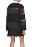 Back View - Click To Enlarge - SACAI - Sheer Stripe Rugby Dress