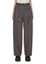 Main View - Click To Enlarge - SACAI - Wide Leg Suiting Pants With Belt