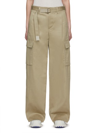 Main View - Click To Enlarge - SACAI - Belted Cargo Pants
