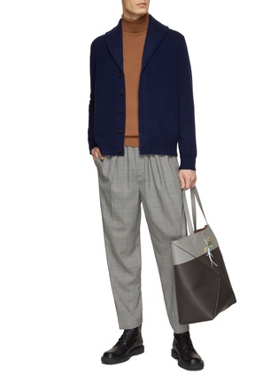 Figure View - Click To Enlarge - DREYDEN - Collared Cardigan