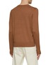 Back View - Click To Enlarge - DREYDEN - Ribbed Collar Cashmere Sweater