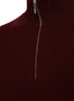  - DREYDEN - Half Zip Ribbed Sweater