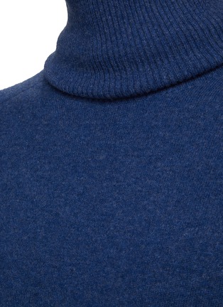  - DREYDEN - Turtleneck Jersey Stitch Sweater