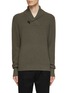 Main View - Click To Enlarge - DREYDEN - Shawl Collar Toggle End Sweater