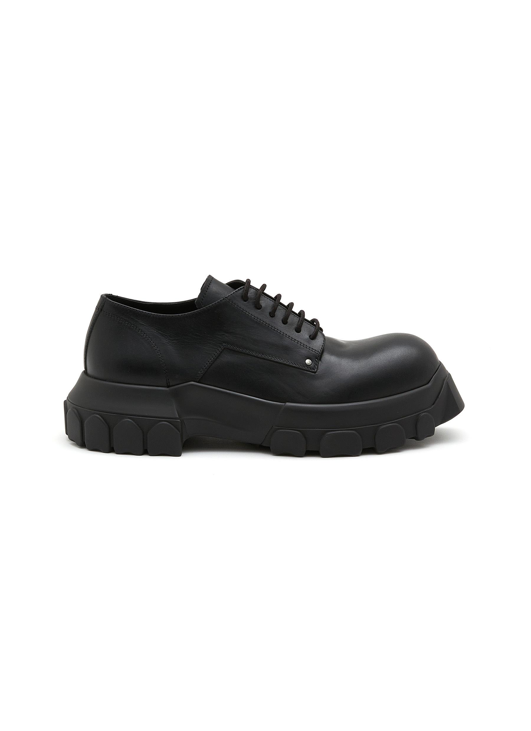 RICK OWENS | Bozo Tractor Lace Up Shoes | Men | Lane Crawford