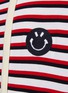  - JOSHUA’S - Stripe Smiley Face Hoodie