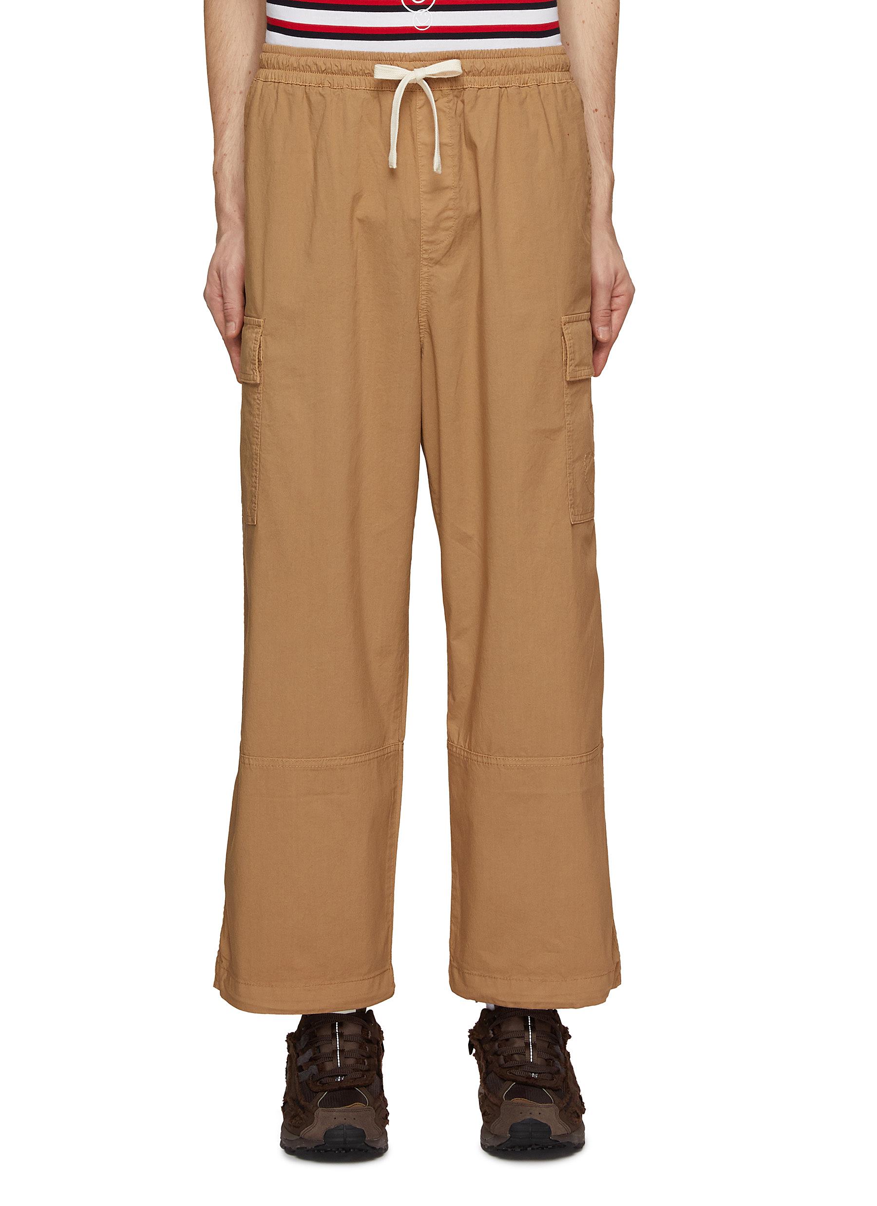 ESSSUT999 Women's Solid Color Drawstring Cargo Pants with India | Ubuy