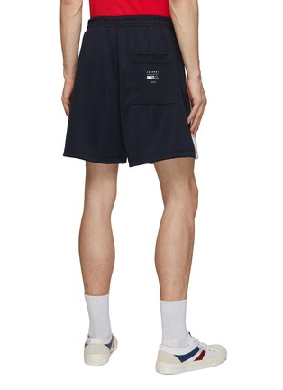Back View - Click To Enlarge - JOSHUA’S - Embroidered Smile Tracker Shorts