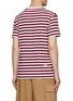 Back View - Click To Enlarge - JOSHUA’S - Striped Marine Smile Cotton T-Shirt