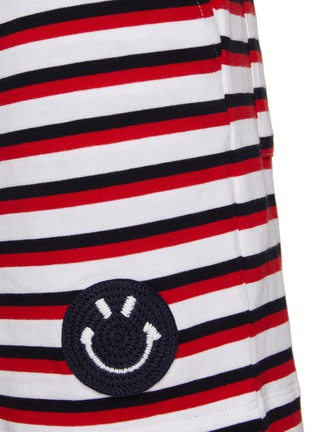 - JOSHUA’S - Striped Marine Smile Cotton Shorts