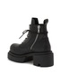  - RICK OWENS  - Army Leather Low Bogun Boots