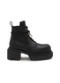 Main View - Click To Enlarge - RICK OWENS  - Army Leather Low Bogun Boots