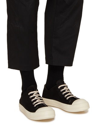 Figure View - Click To Enlarge - RICK OWENS DRKSHDW - Scarpe Lace Up Sneakers