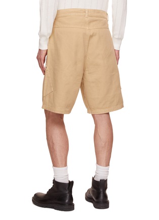 Back View - Click To Enlarge - JACQUEMUS - Le Short Marrone Cargo Shorts