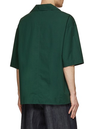 Back View - Click To Enlarge - JACQUEMUS - Le Haut Polo Collared Shirt
