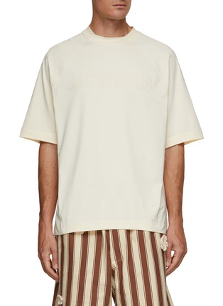 Main View - Click To Enlarge - JACQUEMUS - Le T-Shirt Typo