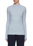 Main View - Click To Enlarge - CLOVE - Ribbed Mock Neck Top