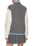Back View - Click To Enlarge - CLOVE - Knit High Neck Zip Up Track Vest