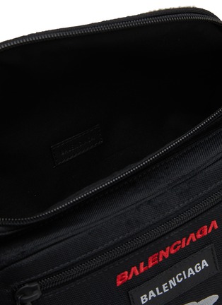 Detail View - Click To Enlarge - BALENCIAGA - Explorer Logo Belt Bag