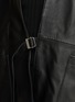  - ARMARIUM - Frida Drop Front Buckle Leather Jacket