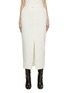 Main View - Click To Enlarge - ARMARIUM - Lula Slit Front Fitted Skirt