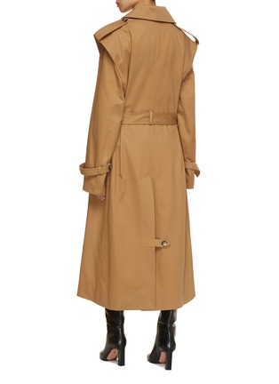 Back View - Click To Enlarge - ARMARIUM - Roppal Convertible Trench Coat