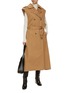 Figure View - Click To Enlarge - ARMARIUM - Roppal Convertible Trench Coat