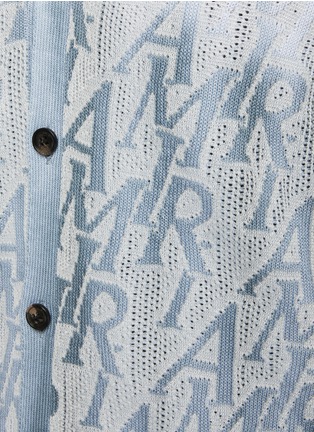  - AMIRI - Logo Repeat Tie Dye Cardigan
