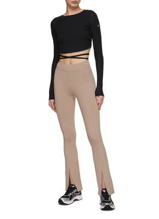 Figure View - Click To Enlarge - ALO YOGA - Airbrush 7/8 High-waist Flutter leggings