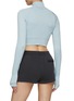 Back View - Click To Enlarge - ALO YOGA - Seamless Cable Knit Top