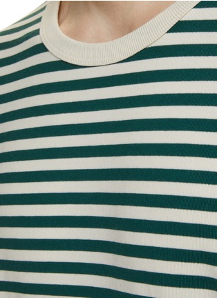  - NANAMICA - Striped Crewneck T-Shirt