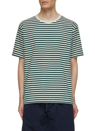 Main View - Click To Enlarge - NANAMICA - Striped Crewneck T-Shirt