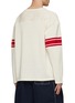 Back View - Click To Enlarge - NANAMICA - Stripe Sleeve Sweater