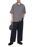 Figure View - Click To Enlarge - NANAMICA - Dyed Denim Work Pants