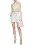 Figure View - Click To Enlarge - ZIMMERMANN - Natura High Waisted Shorts