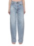 Main View - Click To Enlarge - ZIMMERMANN - Oversized Wide Leg Barrel Jeans