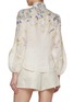 Back View - Click To Enlarge - ZIMMERMANN - Mandarin Collar Harmony Blouse