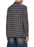 Back View - Click To Enlarge - DOUBLET - Terminator Teddy Bear Pocket Detail Checkered Shirt