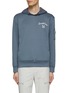 Main View - Click To Enlarge - SOUTHCAPE - Logo Side Pocket Hoodie