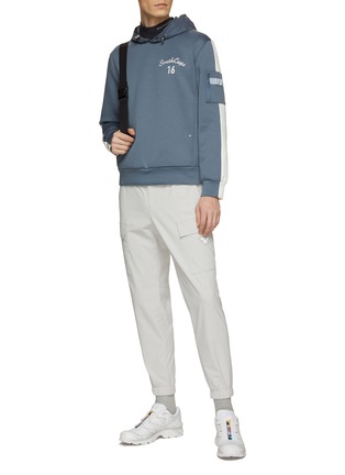 Figure View - Click To Enlarge - SOUTHCAPE - Logo Side Pocket Hoodie