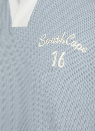  - SOUTHCAPE - Logo Embroidered Polo Shirt