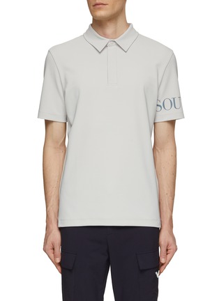Main View - Click To Enlarge - SOUTHCAPE - Short Sleeve Logo Polo Shirt