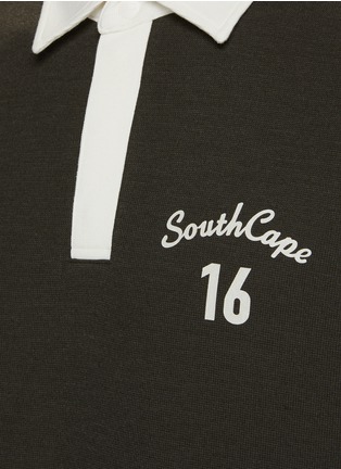  - SOUTHCAPE - Long Sleeve Logo Polo Shirt