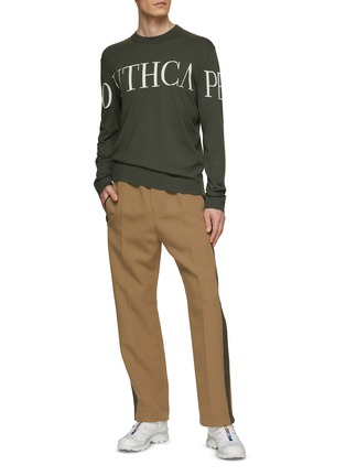 Figure View - Click To Enlarge - SOUTHCAPE - Crewneck Logo Pullover